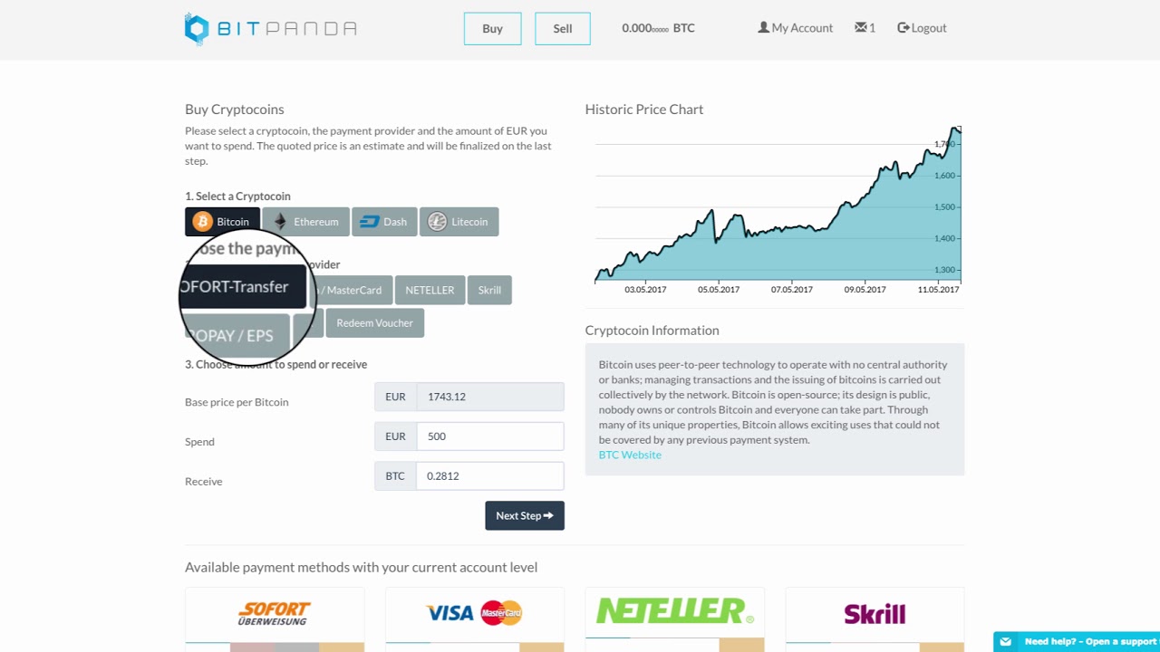 BitPanda   Buy Bitcoins